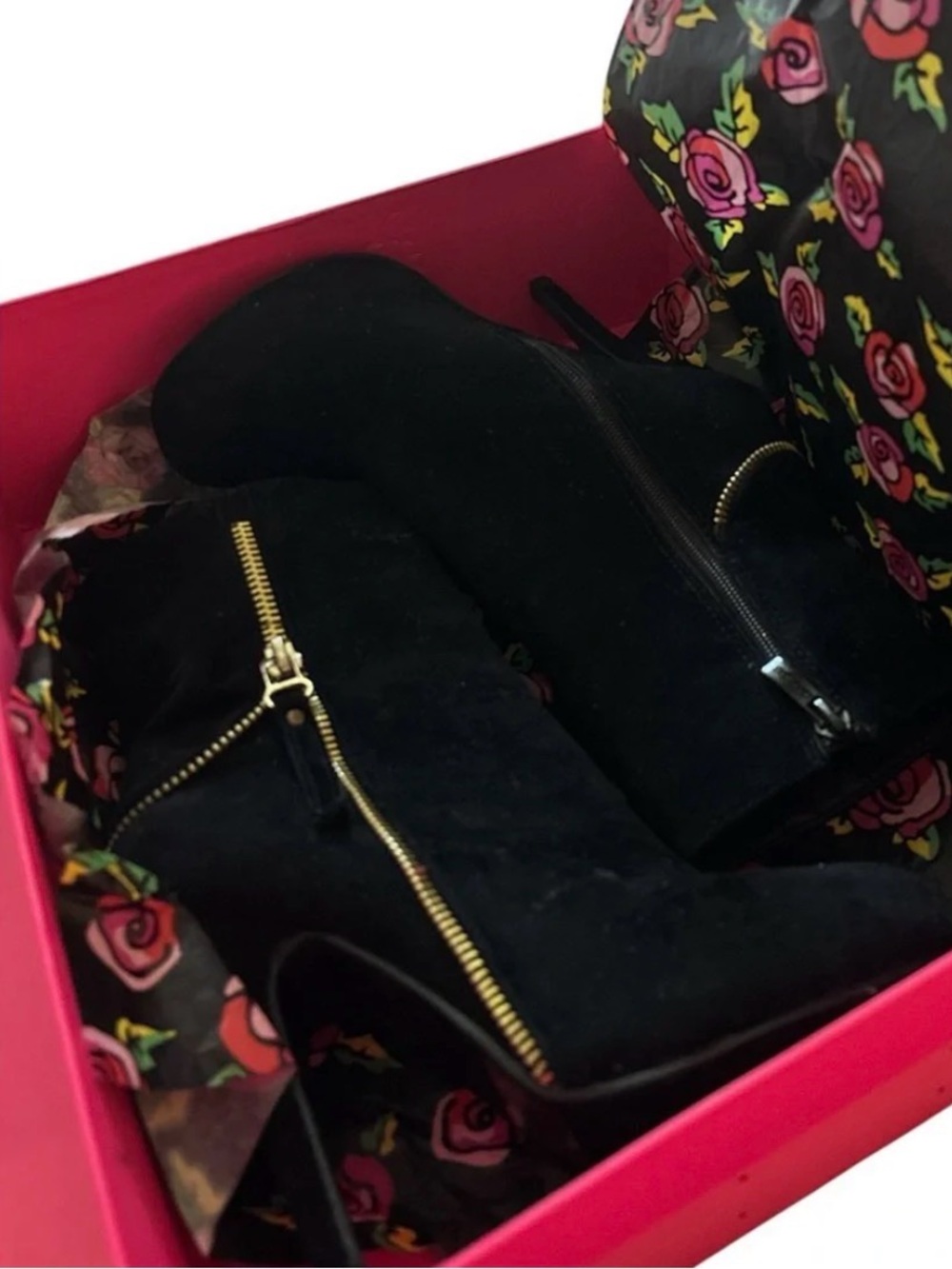 Betsey Johnson Madelin Blush Pat Bootie Shoe Size 65 NWT NIB